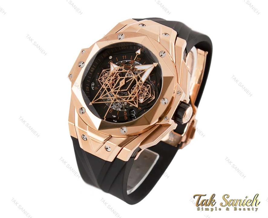 ساعت هابلوت کهکشانی رزگلد Hublot-3508-G